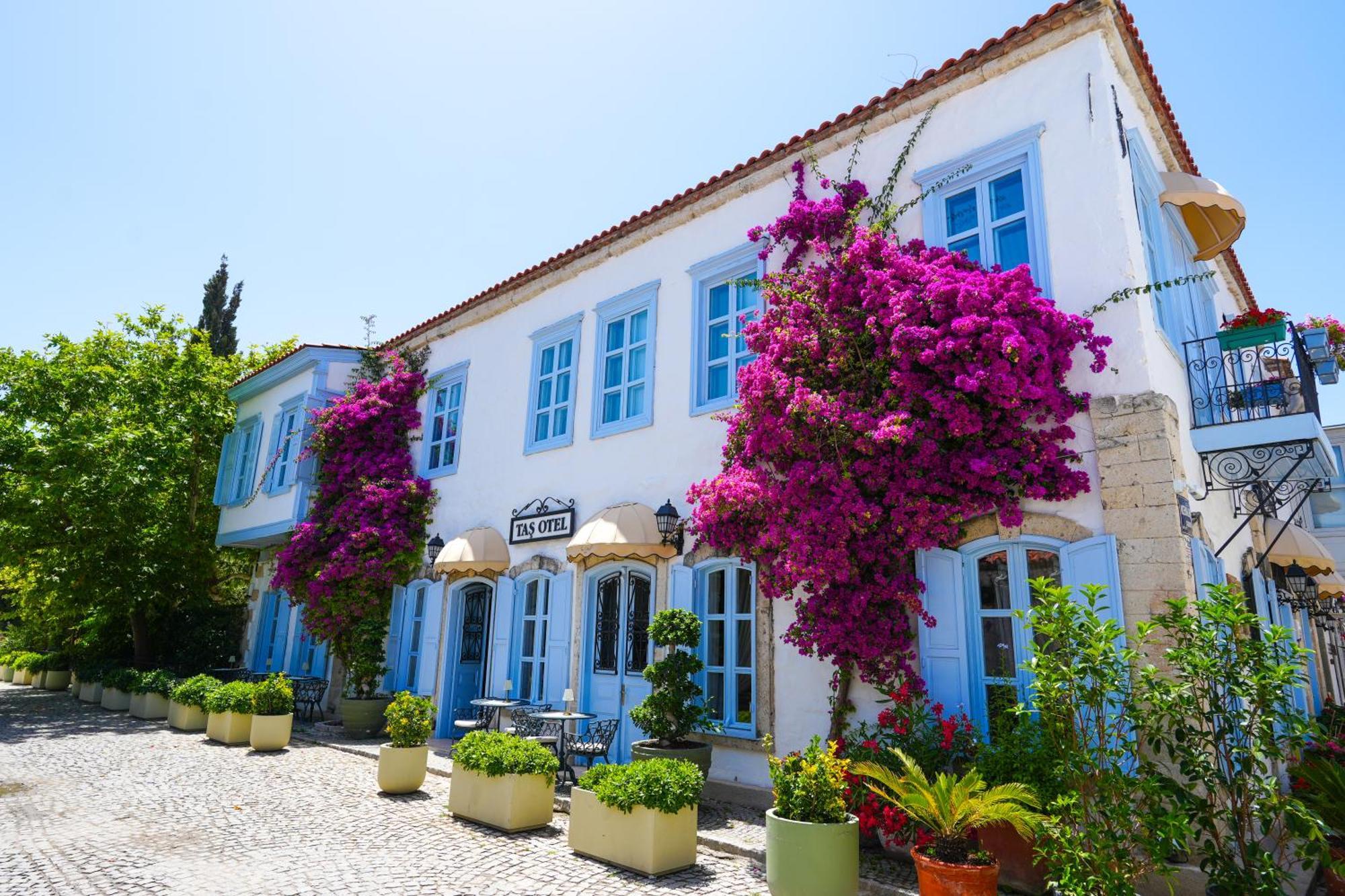 Alacati Tas Otel Exterior foto